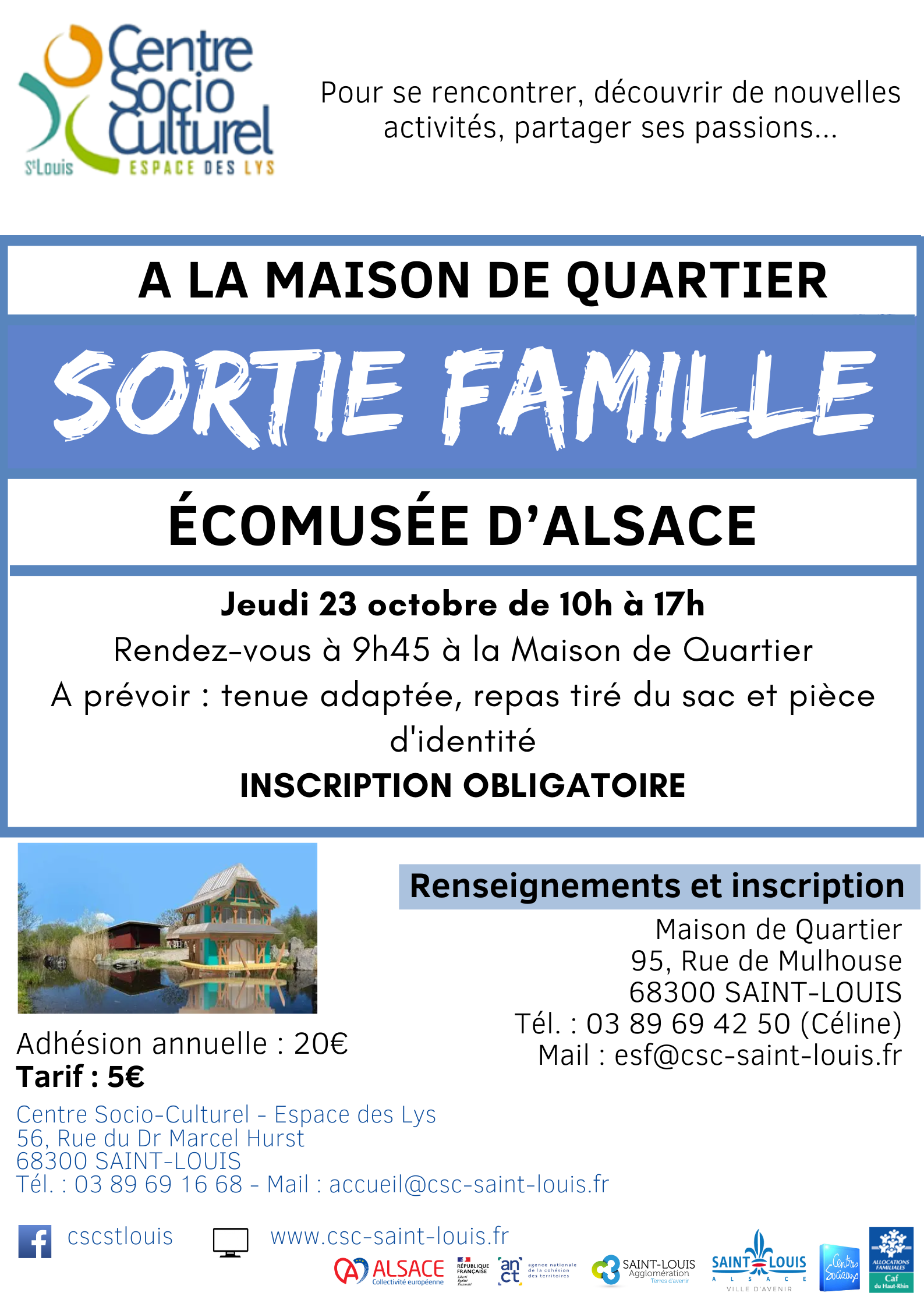 SORTIE FAMILLE ECOMUSEE